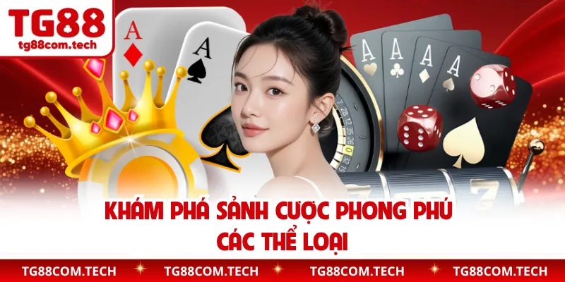 Khám phá sảnh cược phong phú các thể loại