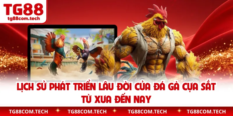 Lịch sử phát triển lâu đời của đá gà cựa sắt từ xưa đến nay